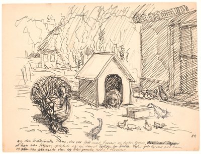 E il gallo turco... da Fritz Syberg