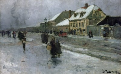 Da Gronland (Kristiania/Oslo) da Fritz Thaulow