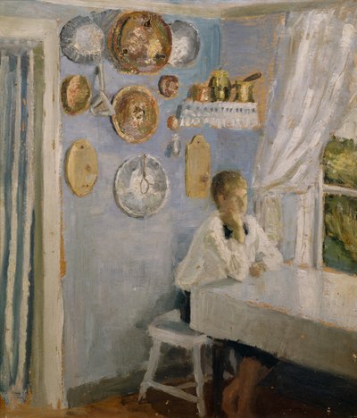 Harald al tavolo della colazione da Fritz Thaulow