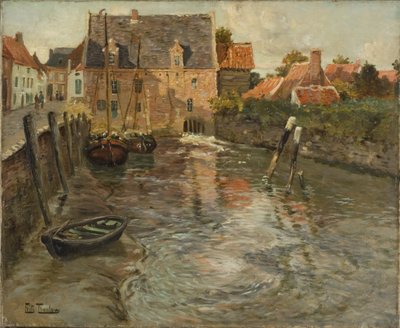 Bassa marea da Frits Thaulow
