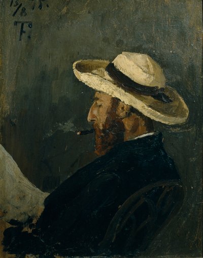 Ritratto di Fredrik Collett da Fritz Thaulow