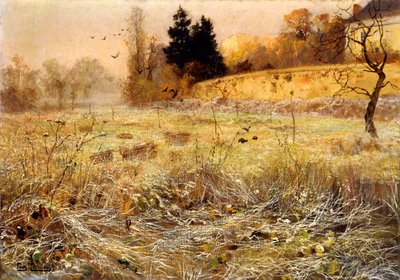 La brina da Frits Thaulow