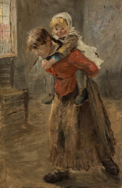 La sorella maggiore da Fritz von Uhde
