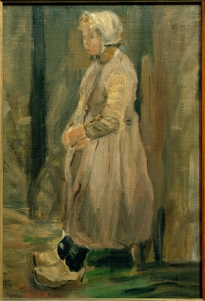 Bambino pescatore olandese (Zandvoort) da Fritz von Uhde