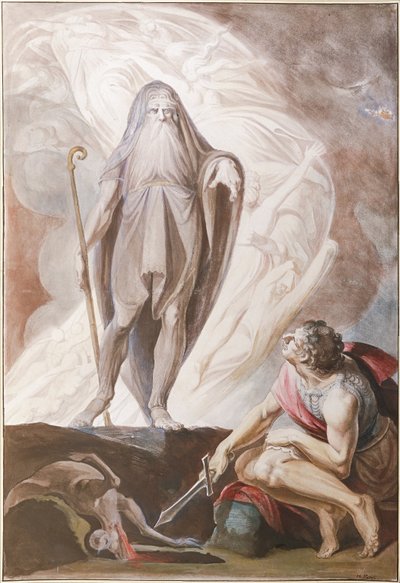 Teiresia predice il futuro a Ulisse, 1780-1783 da Füssli