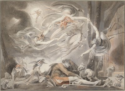 Il sogno del pastore da Füssli
