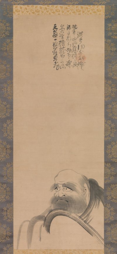 Ritratto di Daruma, inizio XVII secolo da Fugai Ekun