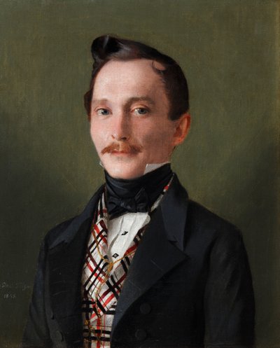 Ritratto di Vladimir Ivanovich Benkendorf 1807-1864, 1845 da Fyodor Andreevich Tulov