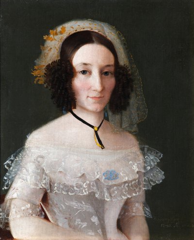 Ritratto di Yelizaveta Alexeyevna Benkendorf, nata Janova, 1845 da Fyodor Andreevich Tulov