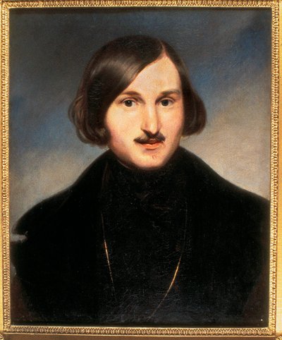 Ritratto di Nikolai Gogol (Nikolai Vasilievich Gogol, primi anni 1840) da Fyodor Antonovich Moller