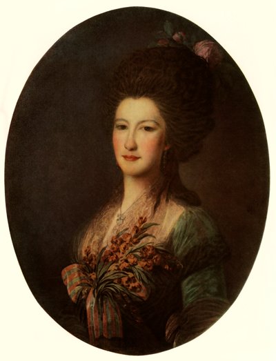 Ritratto della Contessa J. V. Santi, 1785, 1965 da Fyodor Rokotov