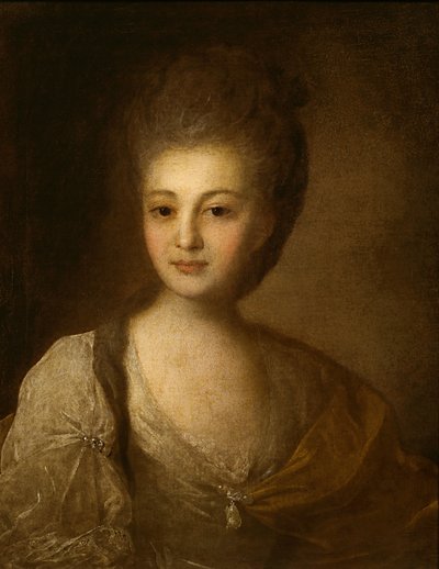 Russo: "Ritratto di A.P.Struiskaya" Ritratto di A.P.Struiskaya da Fyodor Rokotov