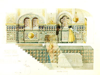 Progetto per la cripta della famiglia Lapin nel Monastero Danilov, Mosca da Fyodor Shekhtel