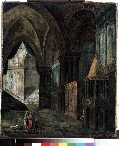 In una cattedrale da Fyodor Yakovlevich Alexeev