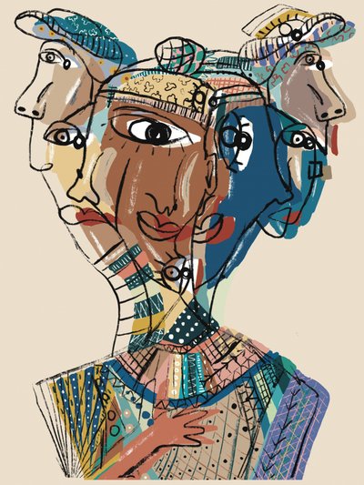 Volti dalle mille sfaccettature da GIovanna Gil Alves
