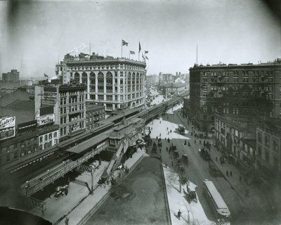 Broadway, Nord dalla 32nd Street, New York City da G.P. Hall und Sohn