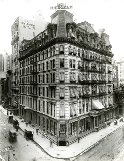 New Grand Hotel, New York City da G.P. Hall und Sohn