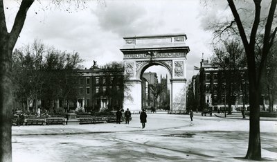 Arco di Washington, Washington Square Park, New York City da G.P. Hall und Sohn
