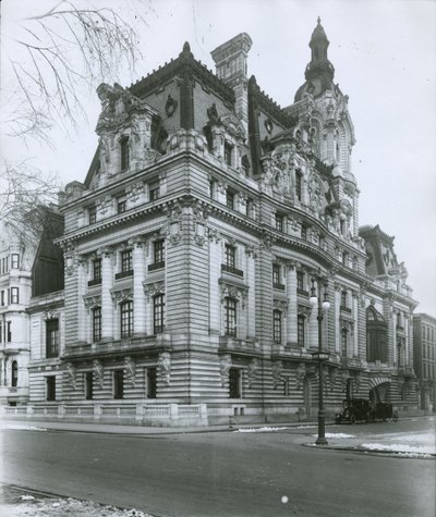 Mansion di William A. Clark, New York City, 1904-14 da G.P. Hall und Sohn