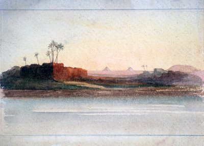 Piramidi dal Nilo, Il Cairo da GS Cautley