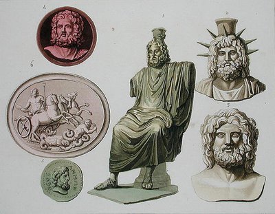 Rappresentazioni di Zeus, Giove o Jove, tavola 51 da 