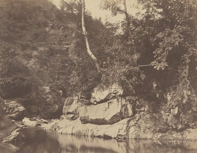 Scena fluviale, c. 1855 da G. B. Gething