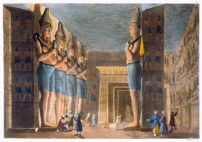 Tempio di Ramesse II, Abu Simbel, Egitto, c. 1820-1839 da G Bramati