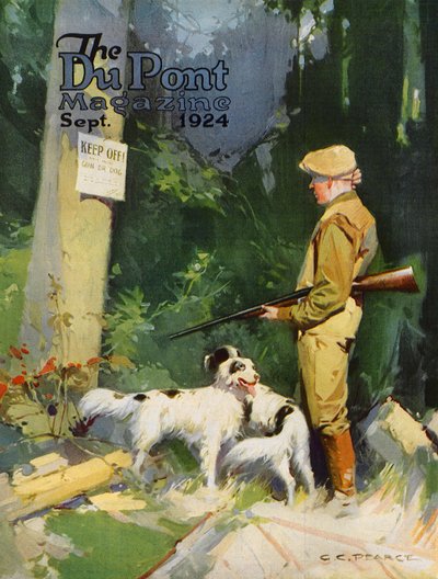 Caccia alla proprietà privata, copertina del 
