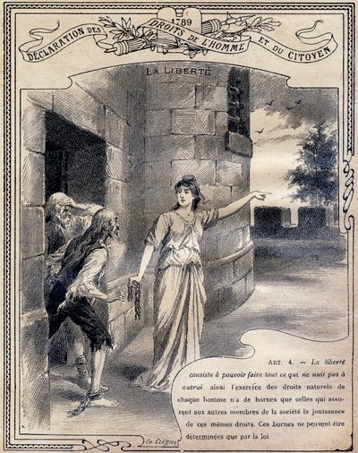 1789: Dichiarazione dei diritti dell