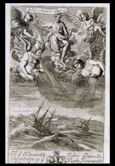Giove scatena una tempesta sull