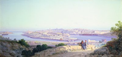 Il campo di fanteria a Lazaretto, Malta da G. Gianni