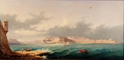 Valletta e il Grande Porto da Ricasoli Point da G. Gianni
