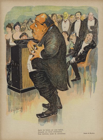 Illustrazione per Le Rire da G. Kadell