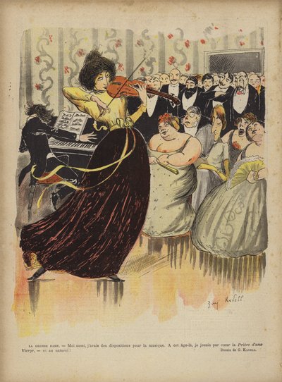 Illustrazione per Le Rire da G. Kadell