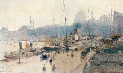 Il molo, Stamboul da G Kossiakoff