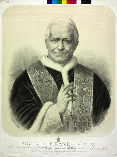 Papa Pio IX da G. Marchetti