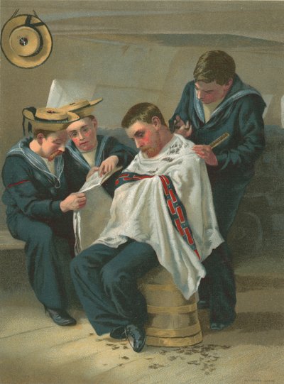 Il barbiere della regina da G. Morton