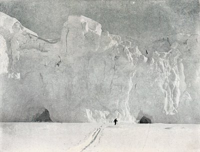Faccia di un ghiacciaio in Terra di Vittoria, c1911, 1913 da G. Murray Levick