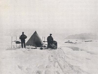 Campo di Levick tra i Crepacci, 1912, 1913 da G. Murray Levick