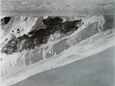 Pendio del ghiacciaio Warning, c1911, 1913 da G. Murray Levick