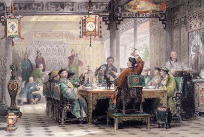 Cena a casa di un mandarino, Cina da G Patterson