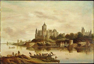 Vista di Het Valckhof, Nimega da G. W. Berckhout