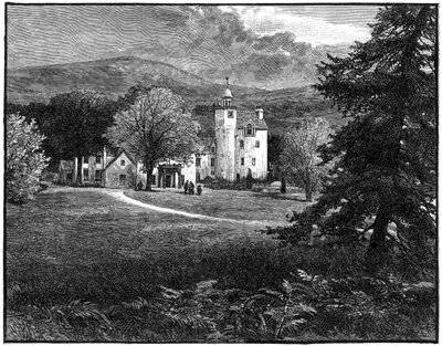 Castello di Abergeldie, Aberdeenshire, Scozia da G. W. Wilson and Company