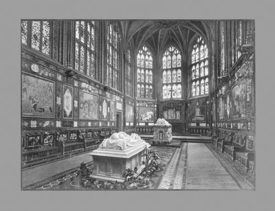 Cappella del Memoriale di Alberto, Windsor, c1900 da G. W. Wilson and Company