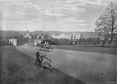 Abbazia di Welbeck, c1896 da G. W. Wilson and Company