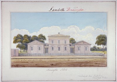 Scuole di Kennington, Camberwell New Road, Lambeth, Londra da G Yates