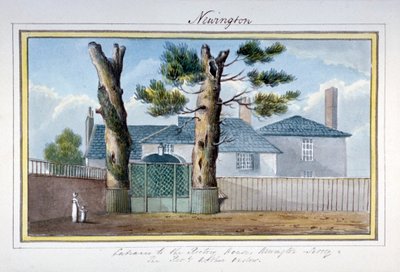 Casa del rettore a Newington Butts, Southwark, Londra, c1825 da G Yates