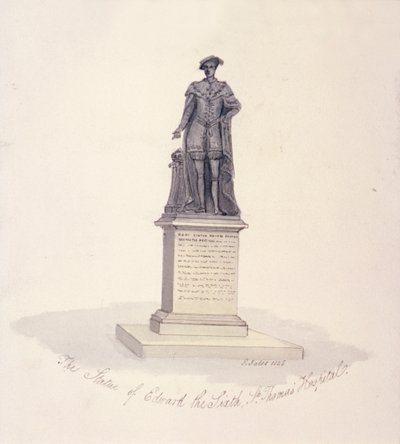 Statua di Edoardo VI nell