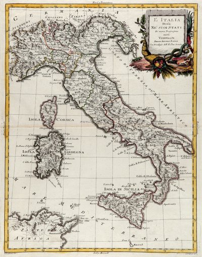 Mappa politica dell