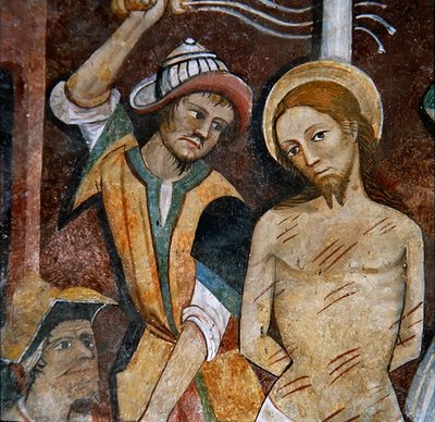 La flagellazione di Cristo, dal ciclo della Passione, c.1500 da G. da Ranzo